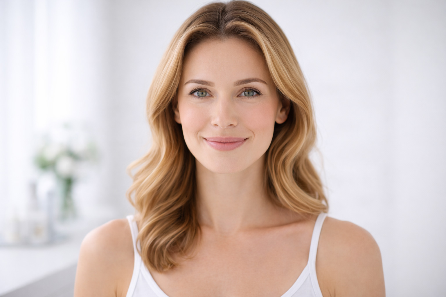 femme satisfaite de son traitement chez Vitae Essentiel