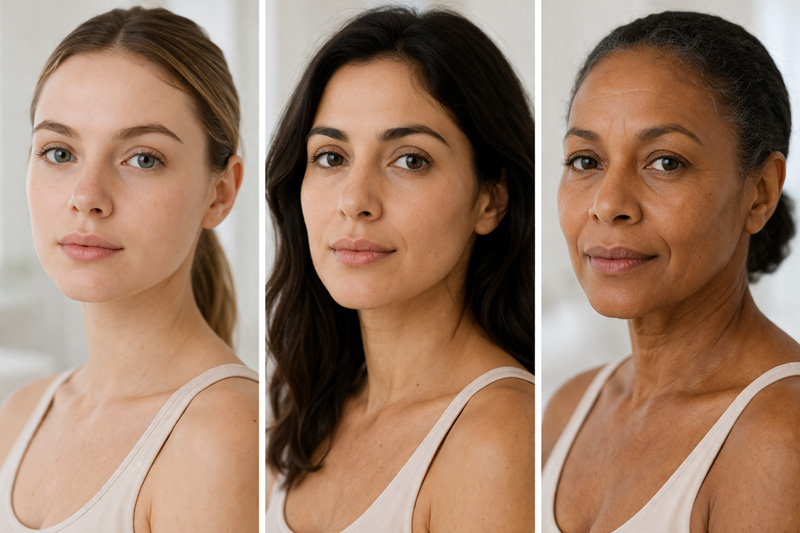 femmes de plusieurs âges